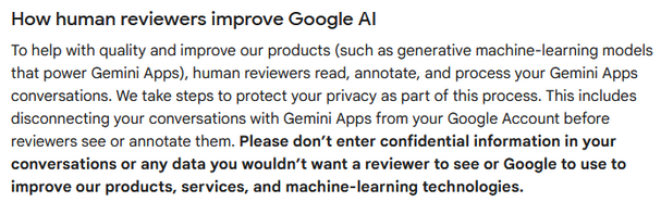 Termos de Uso Gemini